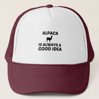 ALPACA IS ALTIJD EEN GOED IDEE TRUCKER PET