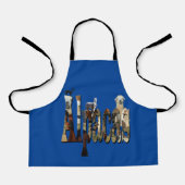 Alpaca is het woord, Kinder full print Schort (Voorkant)