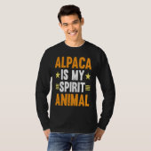 Alpaca Is My Spirit Animal I Alpaca T-shirt (Voorkant volledig)