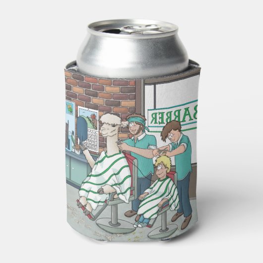 Alpaca kapsel blikjeskoeler (Blikje Voorkant)