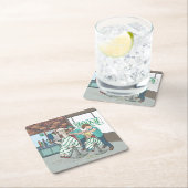 Alpaca kapsel kartonnen onderzetters (Insitu)