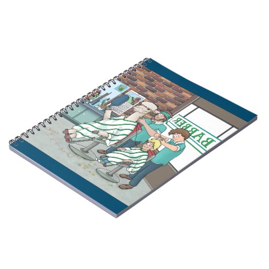 Alpaca kapsel notitieboek (Linkerzijde)