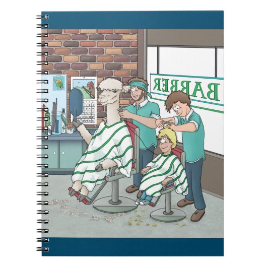 Alpaca kapsel notitieboek (Voorkant)