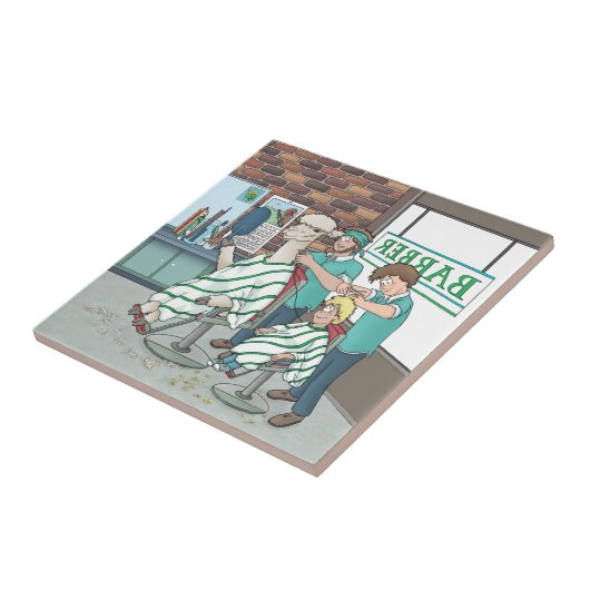 Alpaca kapsel tegeltje (Zijkant)