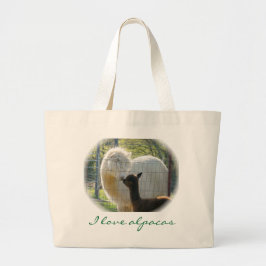 Alpaca Kisses Bag Grote Tote Bag