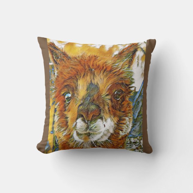 Alpaca Kussen (Voorkant)