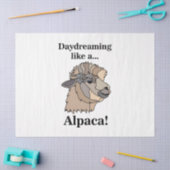 Alpaca Lama Grappige Verjaardag Tissuepapier (Craft)