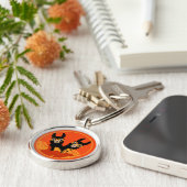 Alpaca lama tweeling sleutelhanger (Zijkant)