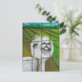Alpaca - Little Dreamweaver briefkaart (Staand voorkant)