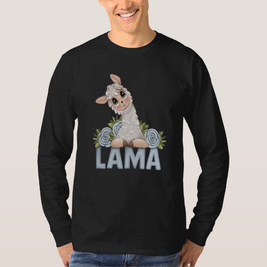 alpaca llama animal  animal t-shirt (Voorkant)