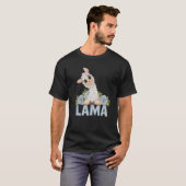 alpaca llama animal animal t-shirt (Voorkant volledig)