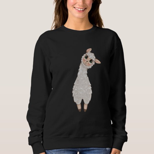 alpaca llama animal trui (Voorkant)