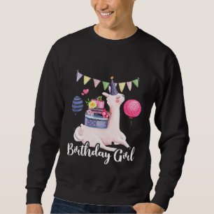 Alpaca Llama Cactus Girls Birthday Dierenvriend Trui