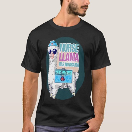 Alpaca Llama farm animals  for llama fans and T-shirt (Voorkant)