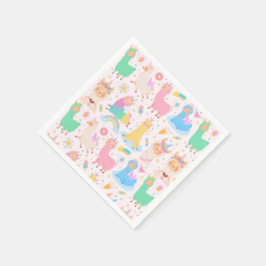 Alpaca/Llama Napkins Servet (Hoek)