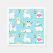 Alpaca/Llama Napkins Servet (Voorkant)
