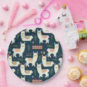 Alpaca/Llama Papieren Bordje (Feest)