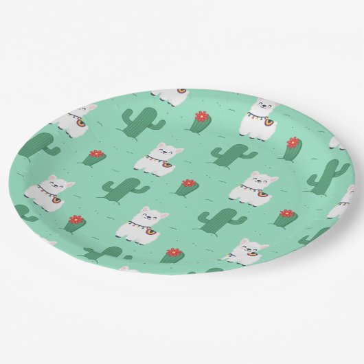 Alpaca/Llama Papieren Bordje (Gekanteld)