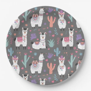 Alpaca/Llama Papieren Bordje