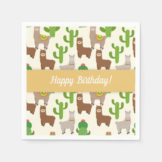 Alpaca/Llama Servet (Voorkant)