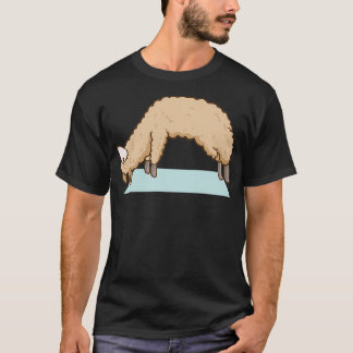 Alpaca Llama Yoga Sport Funny Gymnastics Gymnastie T-shirt
