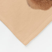 Alpaca Logo met alpaca's, Fleece Deken (Hoek)