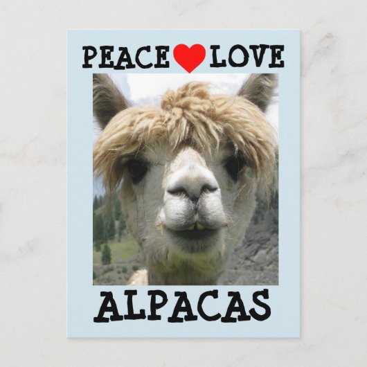 ALPACA LOVE BRIEFKAARTEN (Voorkant)