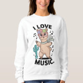 Alpaca love music trui (Voorkant)