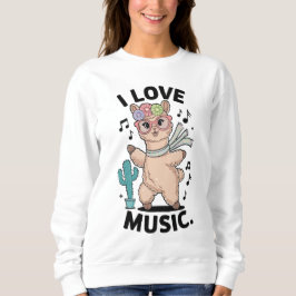 Alpaca love music trui