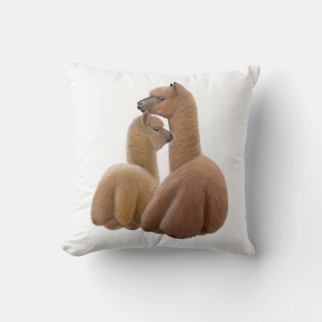 Alpaca Love Pillow Kussen (Voorkant)
