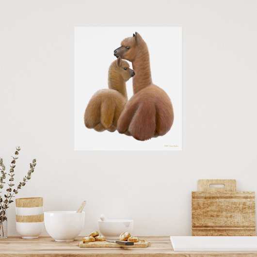 Alpaca Love Print (Keuken)