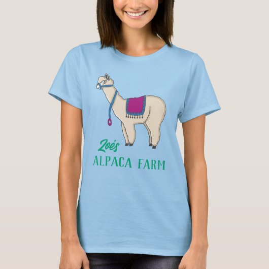 Alpaca Lover T-shirt (Voorkant)