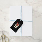 Alpaca Luiaard Kerstmis (2) Cadeaulabel (Met Touw)