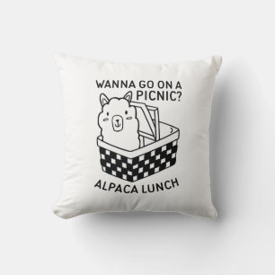 Alpaca Lunch Kussen
