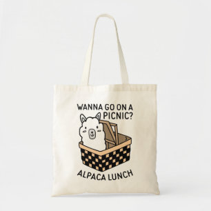 Alpaca Lunch Tote Bag