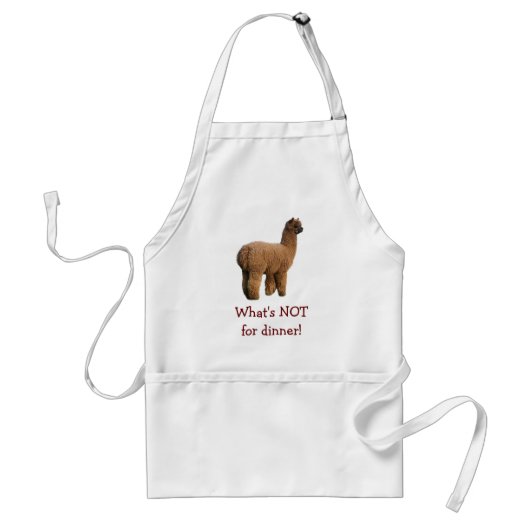 Alpaca Magic Apron Standaard Schort (Voorkant)