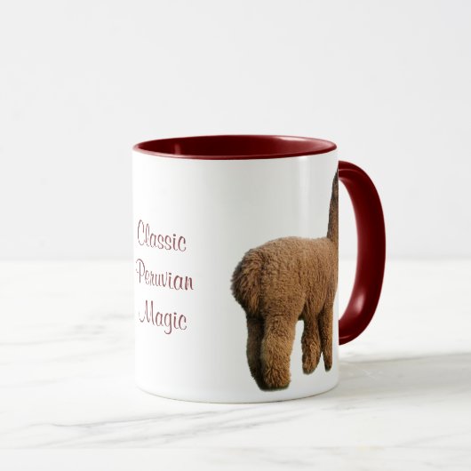 Alpaca Magische Mok (Voorkant rechts)