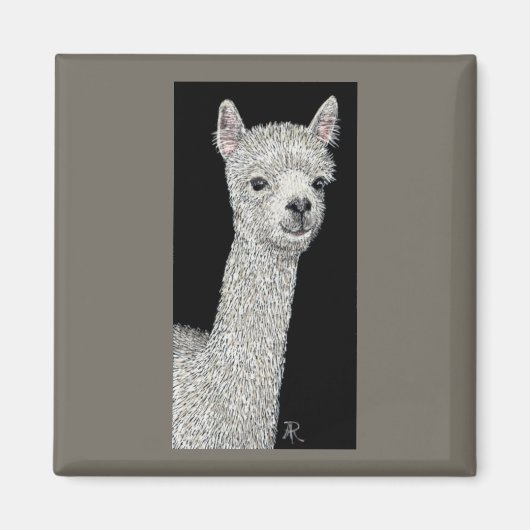 Alpaca Magnet (Voorkant)