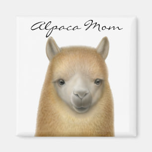 Alpaca Mama Magnet