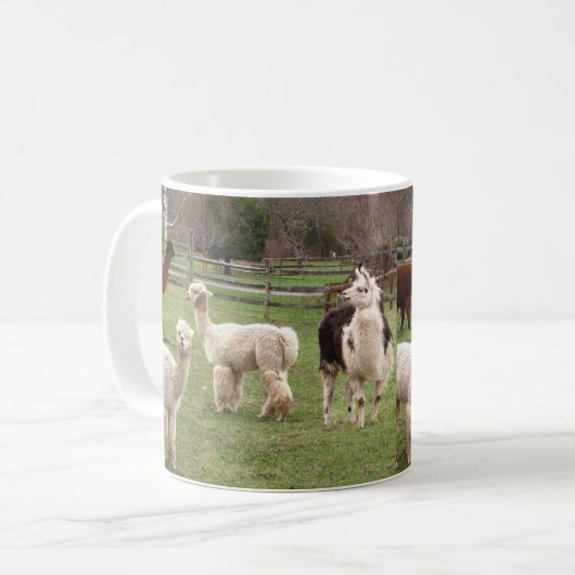 Alpaca Melange ~ mok (Voorkant links)