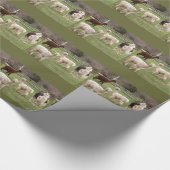 Alpaca melange ~ Wrapping paper Cadeaupapier (Hoek)