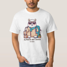 Alpaca mijn tassen t-shirt