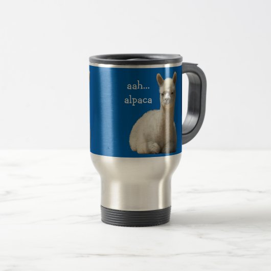Alpaca Mok aah (Voorkant rechts)
