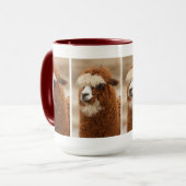 Alpaca-mokken - kies stijl en kleur mok (Voorkant links)