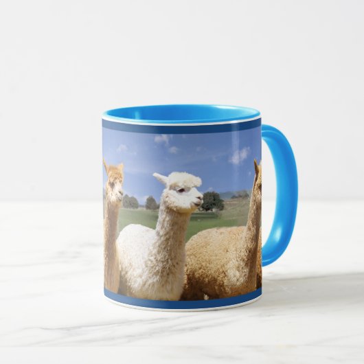 Alpaca mokken voor hem (Voorkant rechts)