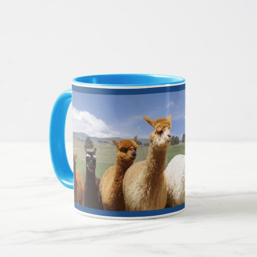 Alpaca mokken voor hem (Voorkant links)