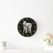 Alpaca Mother Love Wall Clock Ronde Klok (Huis)