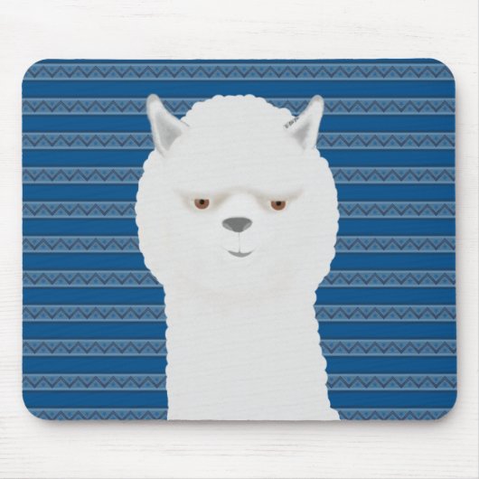 Alpaca Mousepad Muismat (Voorkant)