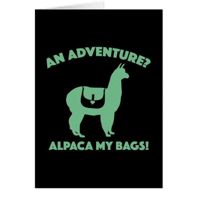 Alpaca My Bags (Voorkant)