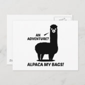 Alpaca My Bags Briefkaart (Voorkant / Achterkant)